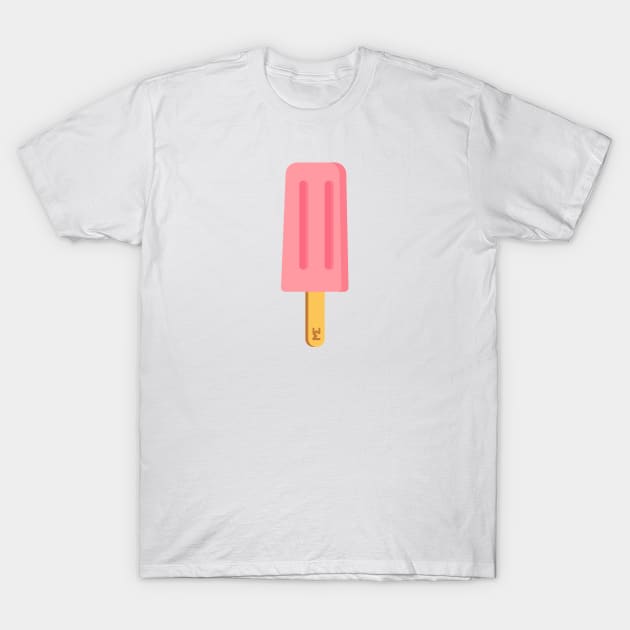 Pink ice lolly T-Shirt by MickeyEdwards